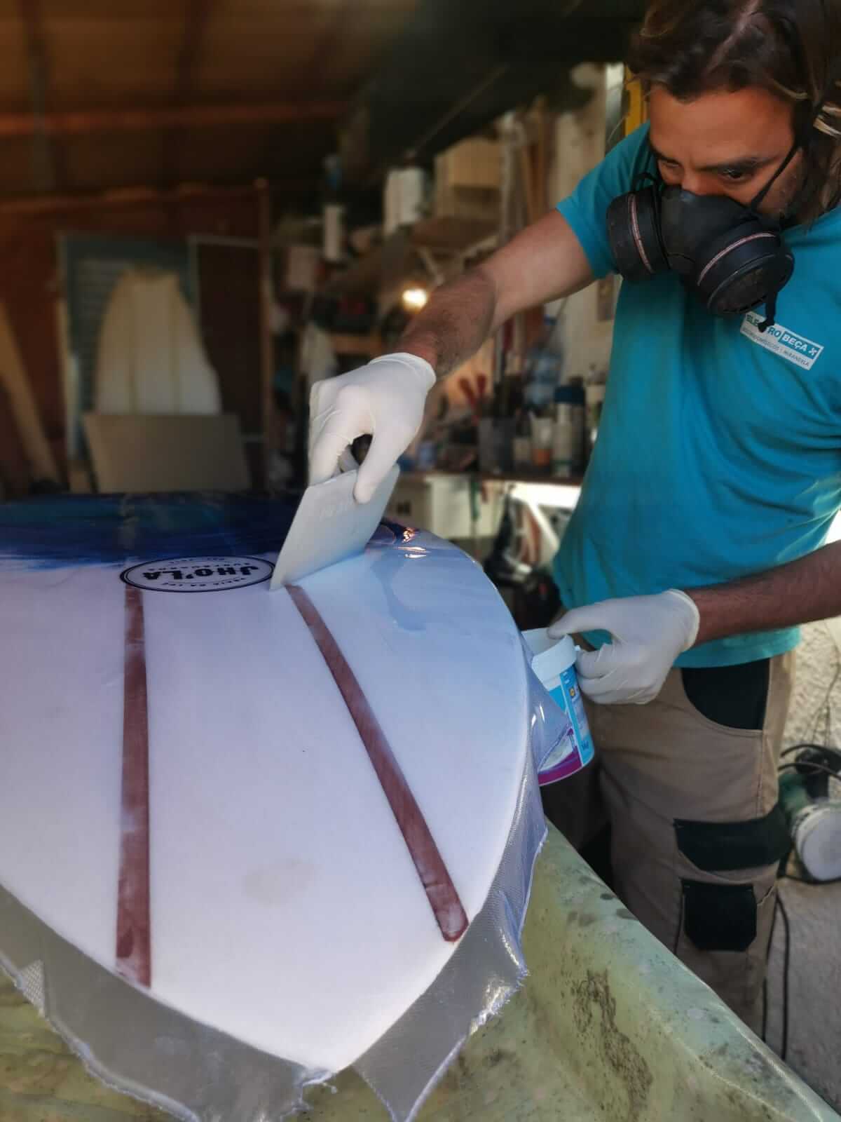 Shaping surfboards