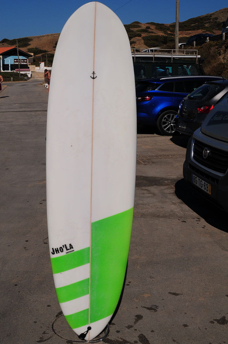 hollow wood surfboard